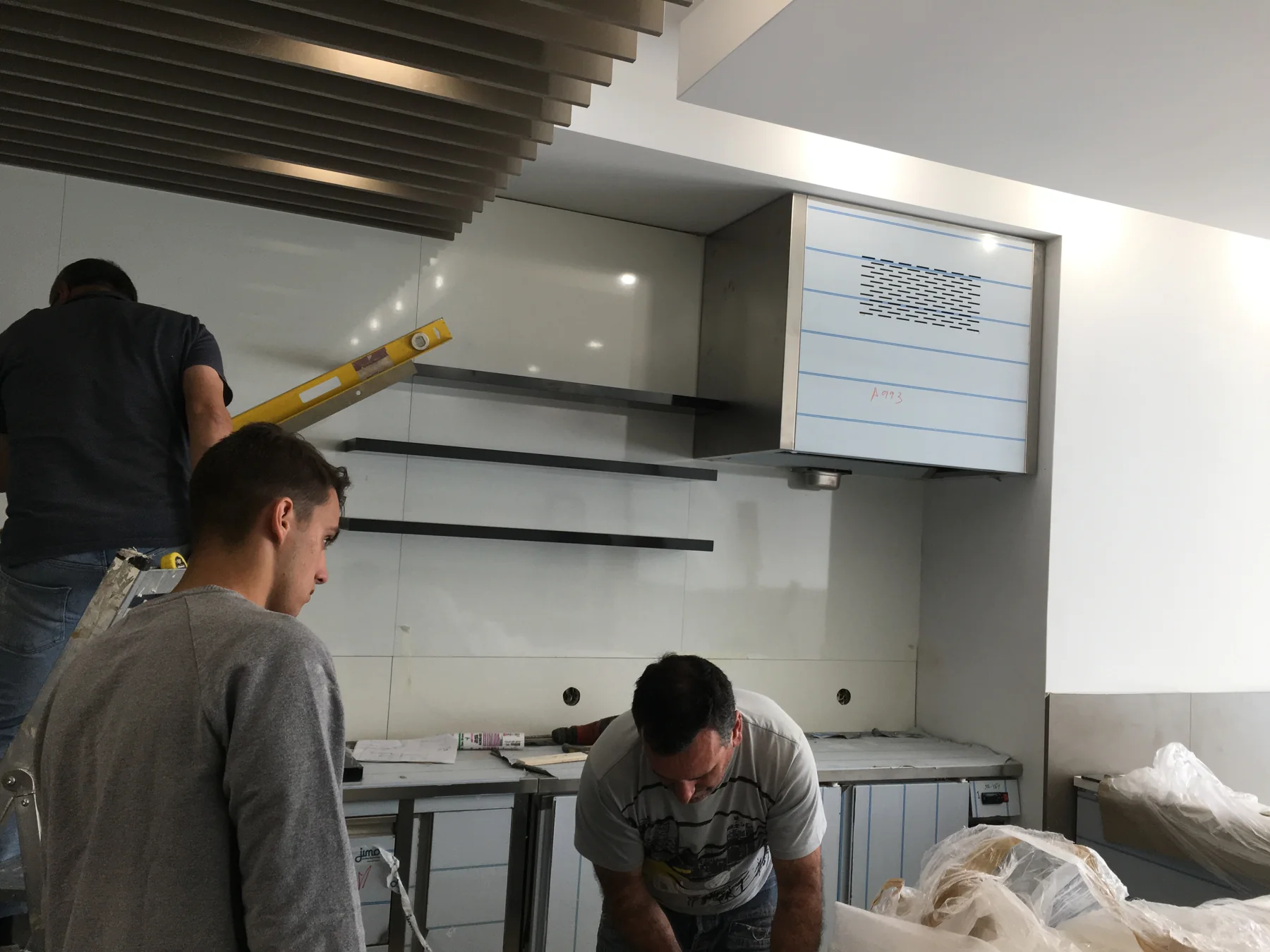 Pão Quente — Durante a obra 7